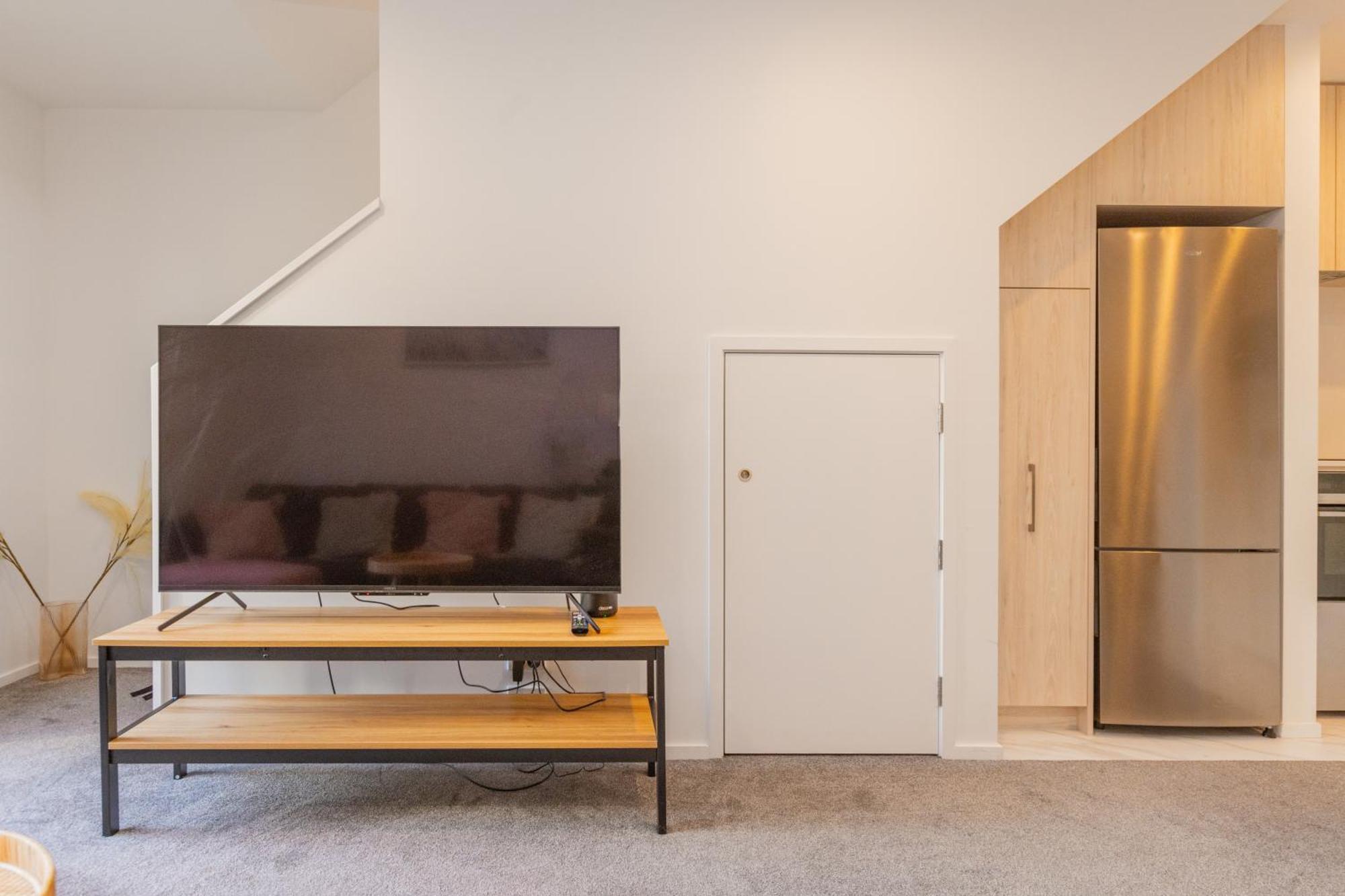 Ferienwohnung Entertaining Townhouse By Little High Eatery Christchurch Exterior foto